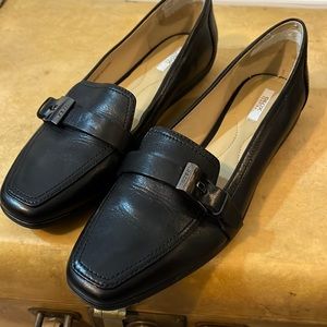 GEOX loafers black size 38 like new